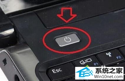 自锁状态 win10系统电脑开机屏幕显示entering power save mode的图文步骤